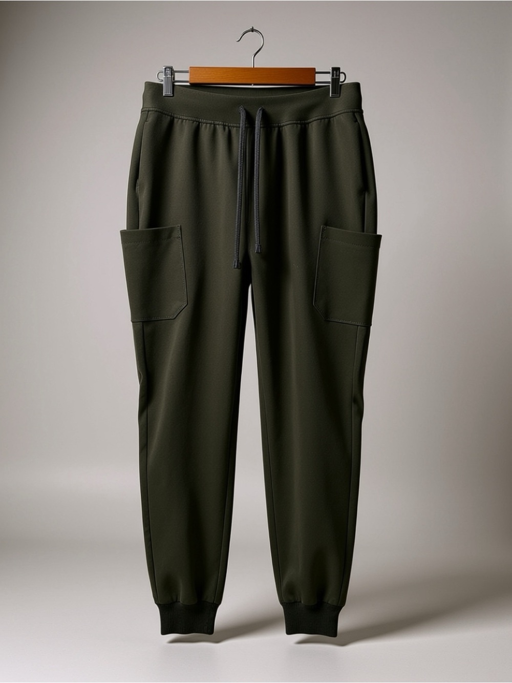 Mandala brand - Men's Black Scrub Jogger Pants - Slim Fit - M